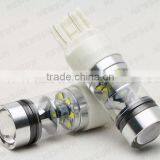 2pcs Super Bright 15SMD C Ree XBD Chips LED Red T20 7443 W21/5W Car Tail Led Bulb Light Brake Lights Fog Lamps 75W thumbnail-4