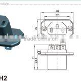 ac Power Socket With Switch,RCA Male and Female Plug & Jack DC RCA Connector thumbnail-2