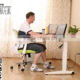 Hot Selling Aluminum Alloy Frame Two Motors Height Adjustable Legs Electric Height Adjustable Table With CE and UL Certificate thumbnail-3