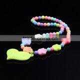New Fashion Kids Candy Acrylic Beads Necklace Children For Cute Girl Baby Children