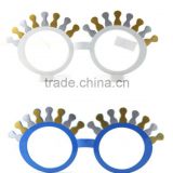funny party glasses round with eyelash