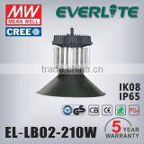 210W IP65 LED High Bay Light 5 Years Warranty