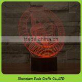 We Do All Kinds Of Small Night Light Acrylic Desktop Lamp With Touch Switch Base thumbnail-6