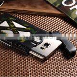 Stainless Steel Flip Smart Cover 360 Iron Man Metal Cover Case for Samsung Galaxy Note 5 Camouflage Cool Style thumbnail-2