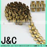 2012 New Fashioned Square Raw Brass Shoe Chains