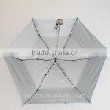 19"*6K Shining Silver Coating 3 Fold Pencil Pocket Umbrella thumbnail-5