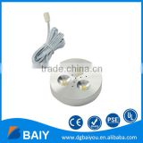 3W LED Mini Puck Light with Switch 3- Puck Light Connector is available from Chinese Manufacturer