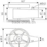 Yard and Inches Forward and Reverse Cable Meter Counter Cable Length Measurement thumbnail-3