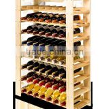 Wine rack, pine wine rack
