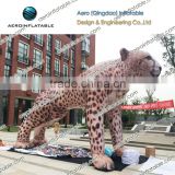 Inflatable simulation cheetah animal for advertising