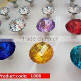 Wholesale Prices Good Quality Square Crystal Cabinet Knobs From China thumbnail-1