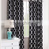 100% Polyester Linen curtain kitchen Fabric
