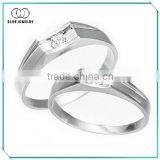 Classic 925 Silver Couple Ring lover rings