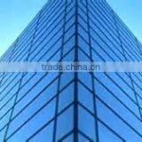tempered high rise building glass
