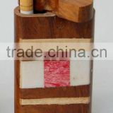 Wooden Novelty Dugout Smoking Pipes
