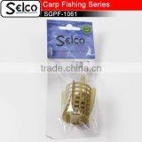 Plastic Mesh Fishing Cage Feeder With Terminal Swivel Snap thumbnail-6