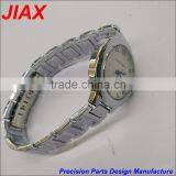 Precision Custom Made All Stainless Steel Watch for Girl Woman With Your Logo ,