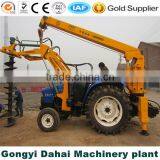 Hydraulic Digging Machine With 5 Ton Crane Mounded on 100HP Tractor for Digging Pole Hole thumbnail-2