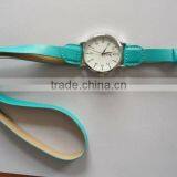 2012 Long Leather Strap Wrist Watches Ladies thumbnail-1