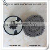 #41/420 Chain 3/4" Bore 14 Tooth Max Torque Clutch and #41/420 Chain Mini Bike Go Kart Parts thumbnail-2