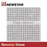 Newstar White Marble Honed Bathroom Backsplash Shower Walls Tile Mosaic thumbnail-4