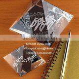Pyramid Crystal Paperweight With Custom Engraving thumbnail-1