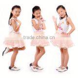 2014 Beautiful Girls Knee Length Chiffon Skirt For Wholesale