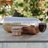 100 % Pure Copper YOGA Water Bottle | Leak Proof | Flask Yoga Health Benefits | Natural Alkaline Water Bottle thumbnail-3