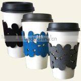 100% Wool Felt Cup Bracelet thumbnail-1