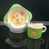 Bio Eco Bamboo Fibre Kid's Dinnerware Set thumbnail-3