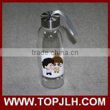 Custom Logo Printed Promotion Gift Glass Water Bottle for Sublimation thumbnail-2