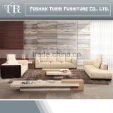 Modern Luxury Furniture White Italy Geniune Leather Living Room Sofas thumbnail-2