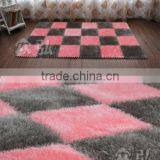 30x30cm DIY Size Color Fluffy Anti-skid Rug Dining Room Carpet Bedroom Floor Mat thumbnail-1