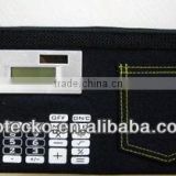 Stationery bag with calculator for promotion gift