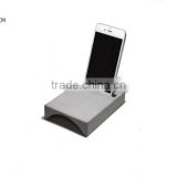 Modern smart phone stand concrete ipad holder desk table phone stand