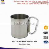 New Products ! OEM Single Wall Travel Mug Stainless Steel thumbnail-1
