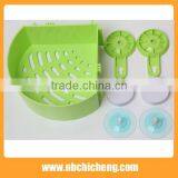 Colors Plastic Bath Corner Rack Wall Mounted Storage Corner Holder thumbnail-3