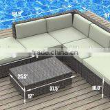 Rattan Sofa Outdoor Elements Patio Furniture (BF10-R18) thumbnail-3