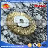 75MM steel wire cup brush wheel twist knot crimped bowl disc abrasive M10 round grinding cheaning brush