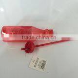 Rainbow Milk Bottles With Lids and Straws thumbnail-3