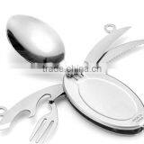 QJ-KQ5 Multifunctional Folding Knife,portable Pocket Knife Outdoor Surviving Tool,ceramic Knife thumbnail-1