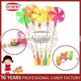 Cheap Long Stick Windmill Shape Plastic Candy Toy thumbnail-1