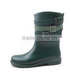 Good Shape Mid-tube Fashion Rain Boots for Women From QINGHONG Factory thumbnail-5