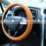 Safe Silicone Material Car Accessories Custom Steering Wheel Cover Supplier thumbnail-4