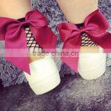 Fashionable Anklet Custom Long Short Tube Designer Summer Thigh Sexy Black Nylon Fishnet Women Socks thumbnail-1