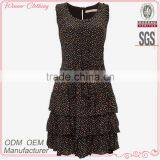 Summer Newest Fashion Latest Dress Designs Photos With Shift Skirt and Sleeveless thumbnail-1