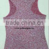 WOMEN TANK TOP ,CUSTOMIZE ORDER, HEATHER FABRIC 92% POLY-8%SPANDEX thumbnail-4