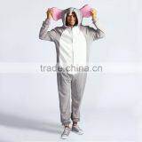 Custom Cheap Adult Plus Size Flannel Elephant Onesie Adult thumbnail-1
