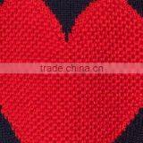 Intarsia Heart Pattern Sweater Dress thumbnail-3