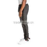 Heathered Gray Brushed Jersey Mens New Design Joggers thumbnail-3